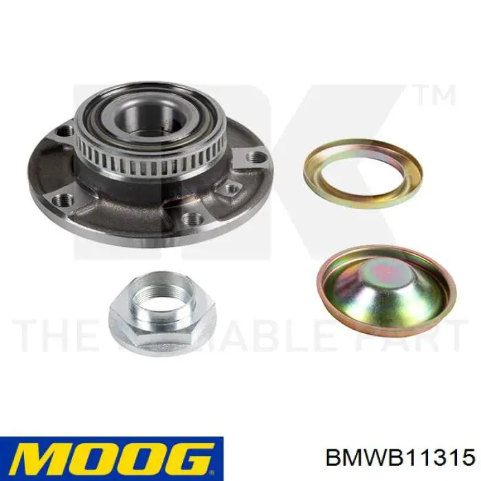 Купить BMWB11315 Moog Ступица переднего колеса