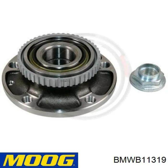 Cubo de rueda delantero BMWB11319 Moog