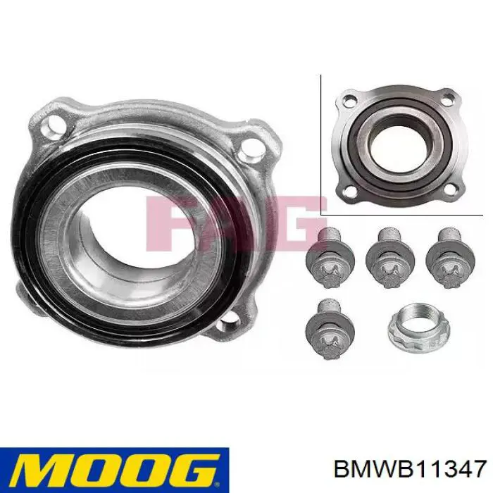 Купить BMWB11347 Moog Подшипник задней ступицы