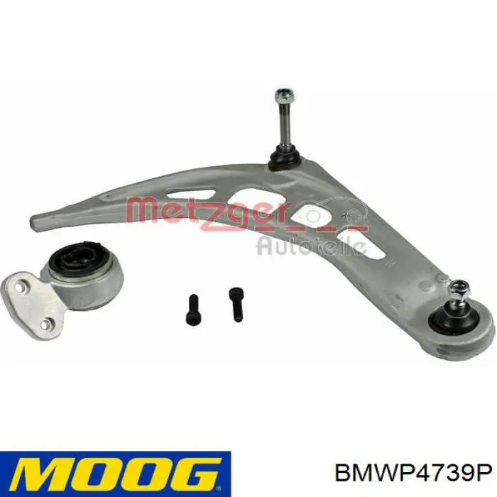 Правый рычаг передней нижней подвески Moog BMWP4739P цена, от 116.53 USD