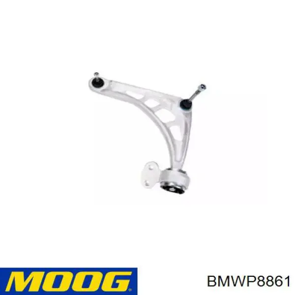 Barra oscilante, suspensión de ruedas delantera, inferior izquierda BMWP8861 Moog