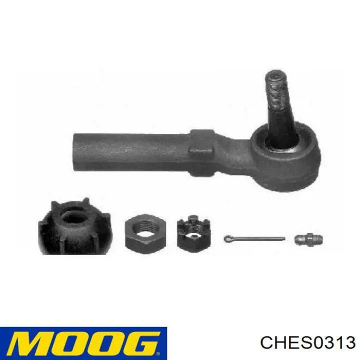 Купить CHES0313 Moog Наконечник рулевой тяги, внешний