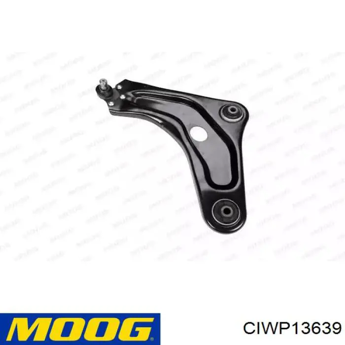 CIWP13639 Moog braço oscilante inferior esquerdo de suspensão dianteira