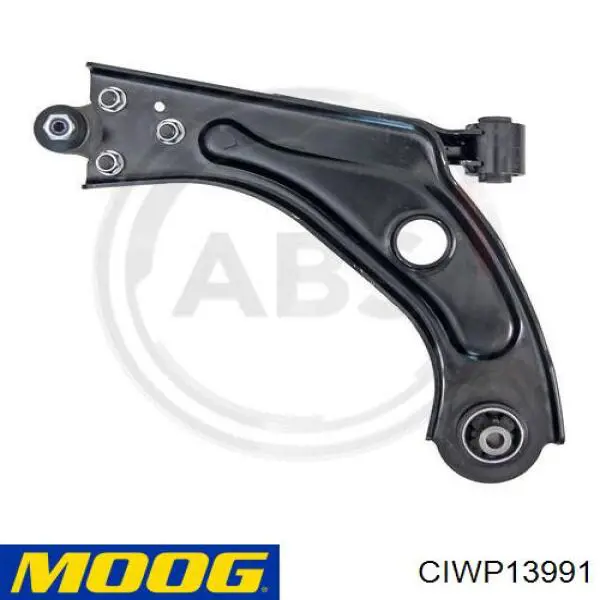 9807914280 Peugeot/Citroen braço oscilante inferior esquerdo de suspensão dianteira