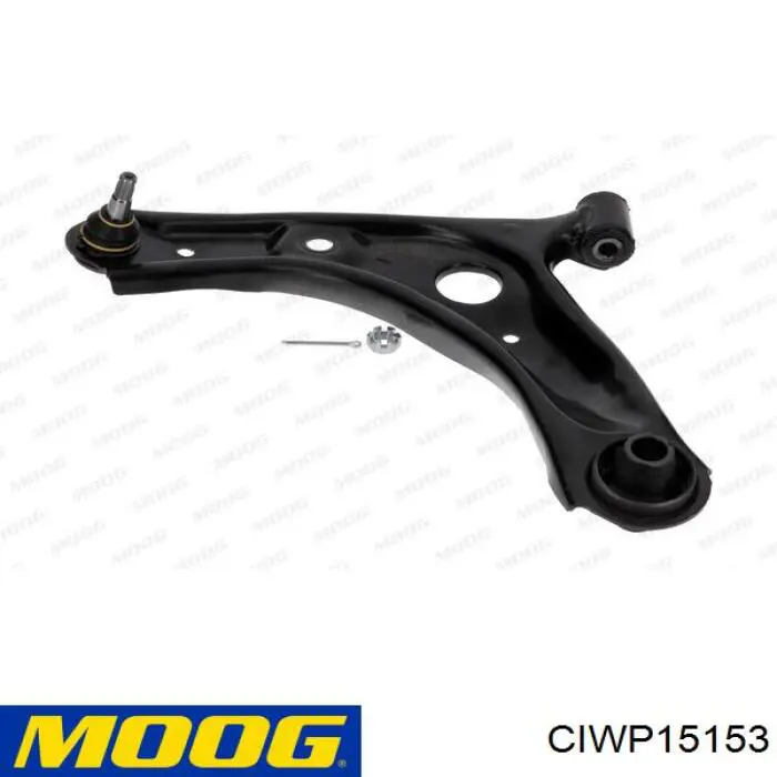 1682732680 Peugeot/Citroen braço oscilante inferior esquerdo de suspensão dianteira