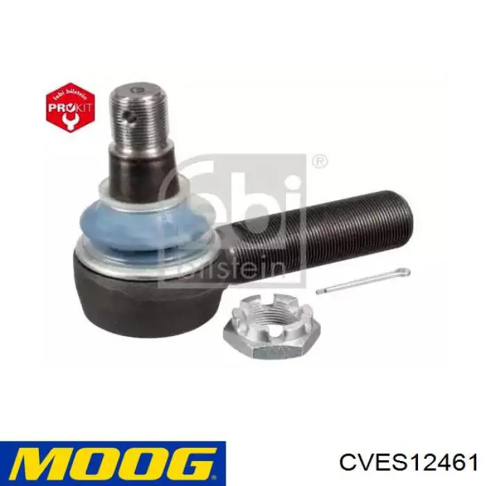 Наконечник центральной рулевой тяги правый Moog CVES12461 цена, от 18.38 USD