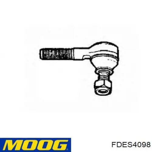 Наконечник продольной рулевой тяги, задний Moog FDES4098