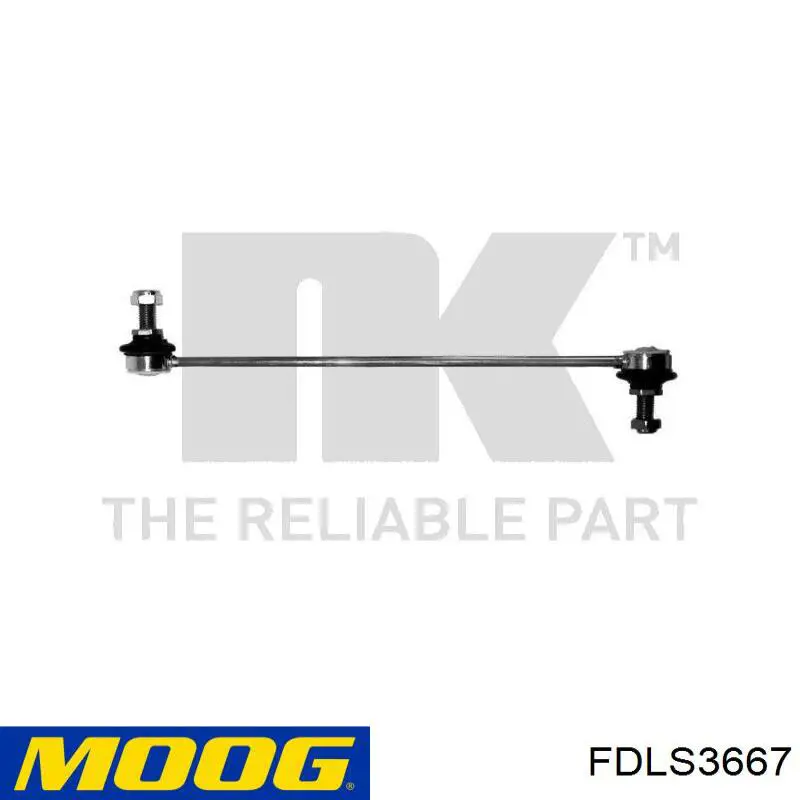 Тяга переднего стабилизатора Moog FDLS3667 цена, от 9.53 USD