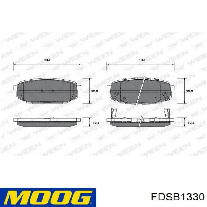Сайлентблок переднего рычага 985207 Ruville