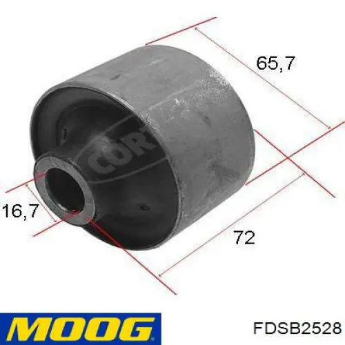 Сайлентблок передней подвески Moog FDSB2528 цена, от 6.45 USD