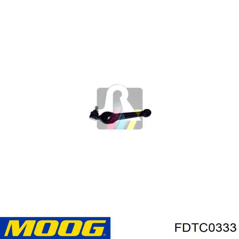Barra oscilante, suspensión de ruedas delantera, inferior izquierda FDTC0333 Moog