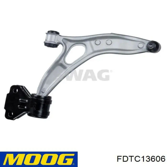 FDTC13606 Moog braço oscilante inferior direito de suspensão dianteira