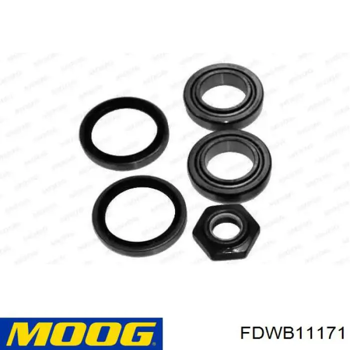 Купить FDWB11171 Moog Подшипник передней ступицы