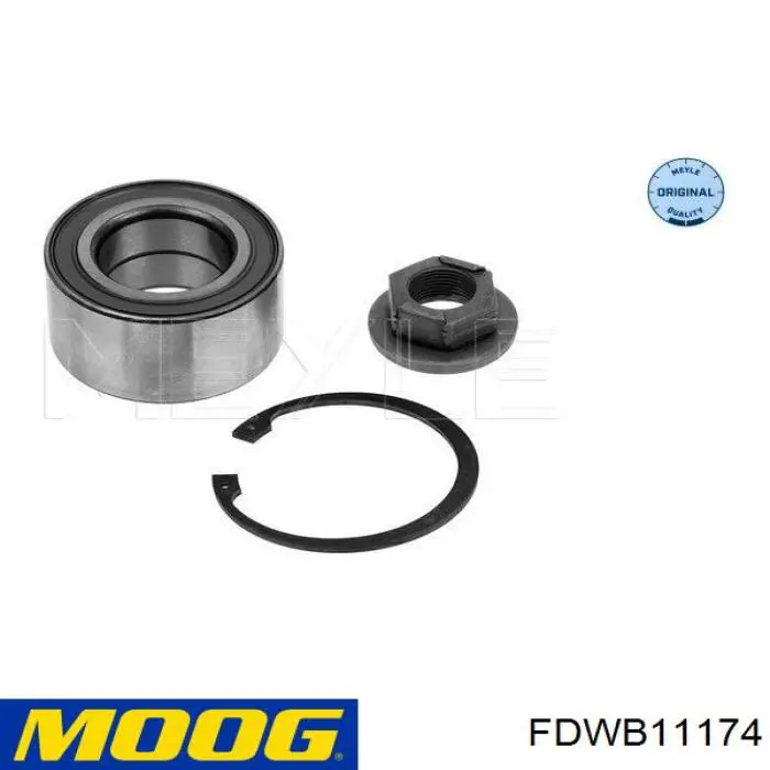 Комплект подшипника ступицы колеса Moog FDWB11174 цена, от 14.44 USD