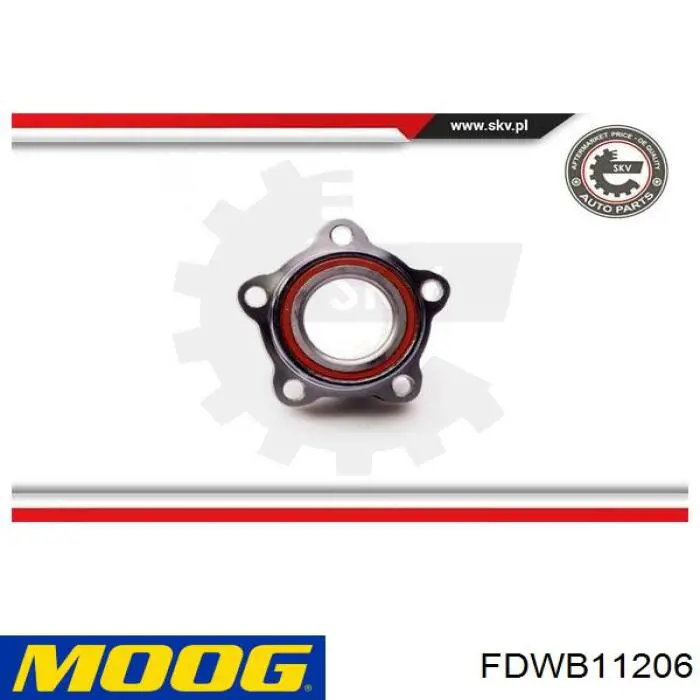 Cojinete de rueda delantero FDWB11206 Moog