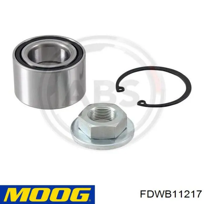 Купить FDWB11217 Moog Подшипник задней ступицы