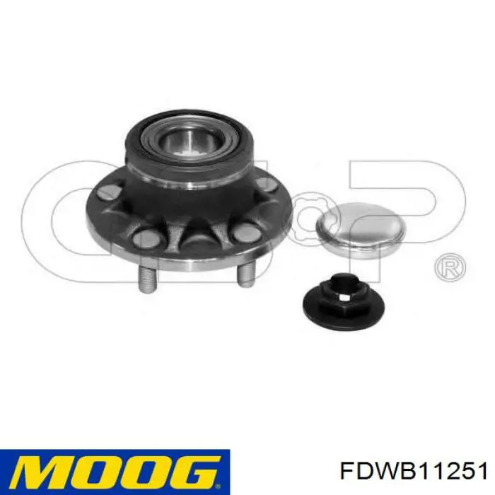 Ступица заднего колеса Ford 2T142C299DB