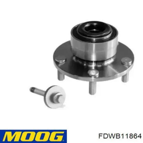 FDWB11864 Moog Ступица колеса передняя
