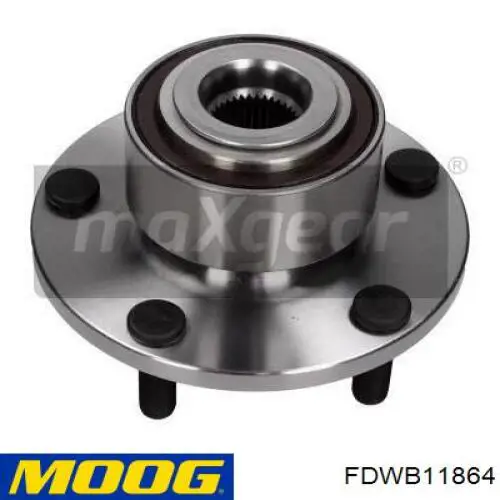 Ступицы передних колес Moog FDWB11864 цена, от 51.49 USD