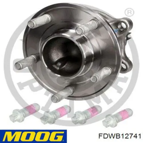 Cubo de rueda trasero FDWB12741 Moog