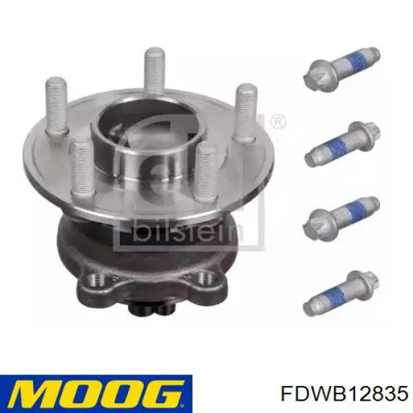 Купить FDWB12835 Moog Задняя шпиндель