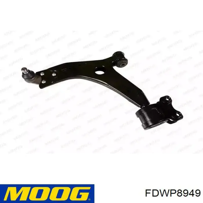 FDWP8949 Moog braço oscilante inferior esquerdo de suspensão dianteira