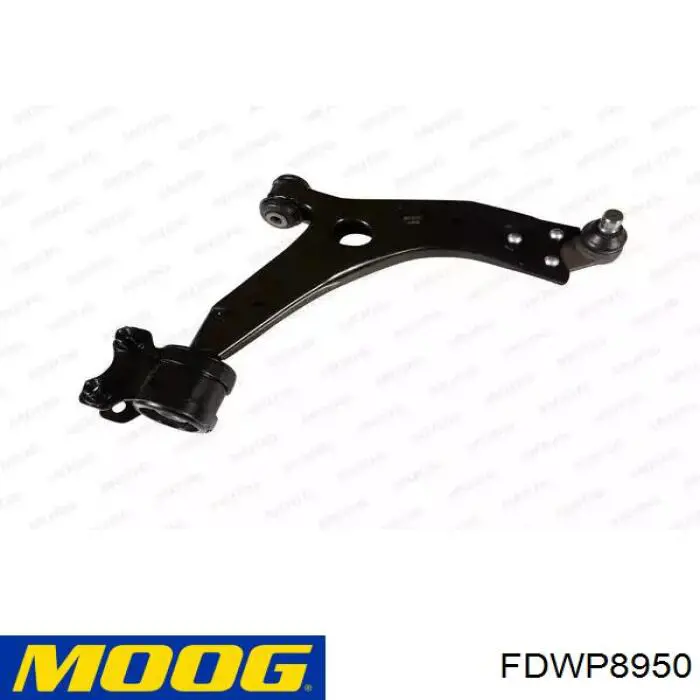 FDWP8950 Moog braço oscilante inferior direito de suspensão dianteira