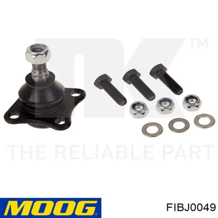 Шаровая опора, нижняя Moog FIBJ0049 цена, от 8.35 USD