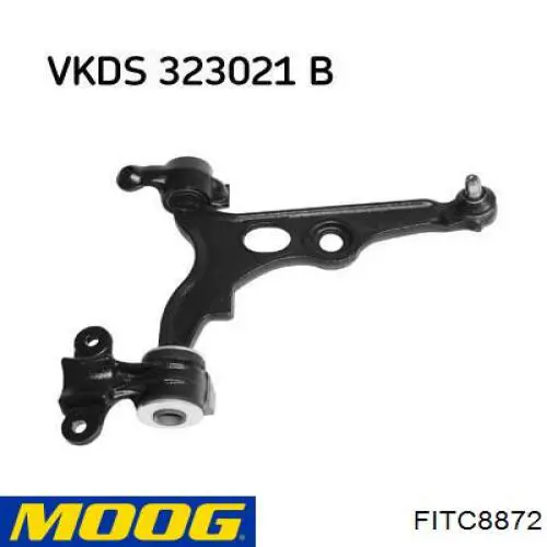 Правый рычаг передней нижней подвески Moog FITC8872 цена, от 53.83 USD