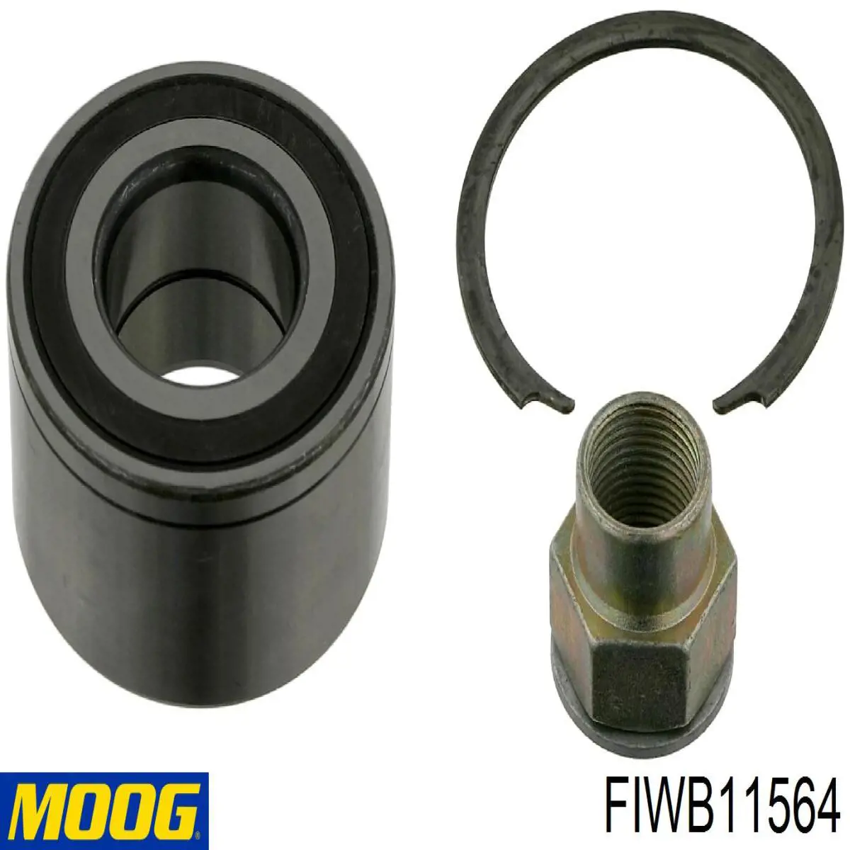 Ступичный подшипник передний Moog FIWB11564