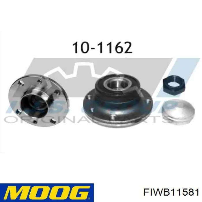 FI-WB-11581 Moog ступица задняя