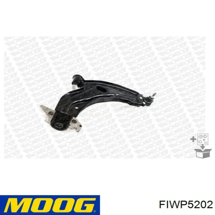Правый рычаг передней нижней подвески Moog FIWP5202 цена, от 25.27 USD