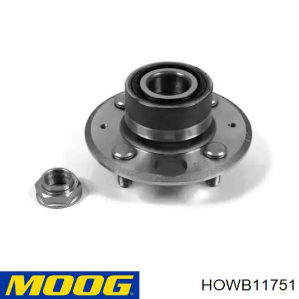 HOWB11751 Moog cubo traseiro