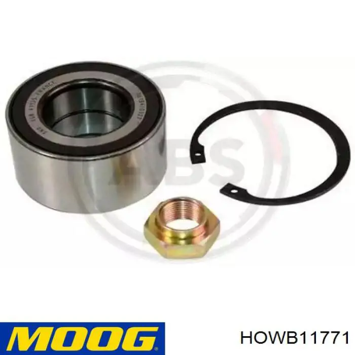 Подшипники задней ступицы Moog HOWB11771 цена, от 24.54 USD
