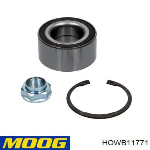 Cojinete de rueda trasero HOWB11771 Moog
