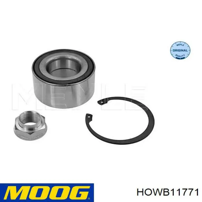 Подшипники задней ступицы Moog HOWB11771 цена, от 24.54 USD