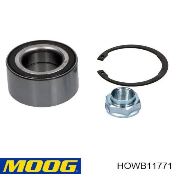 Купить HOWB11771 Moog Подшипник задней ступицы