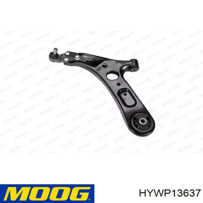 HYWP13637 Moog braço oscilante inferior esquerdo de suspensão dianteira