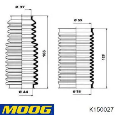 Пыльник рулевой рейки K150027 Moog