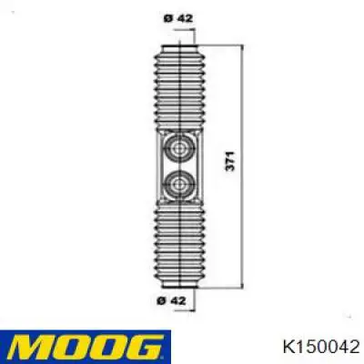 Пыльник рулевой рейки K150042 Moog