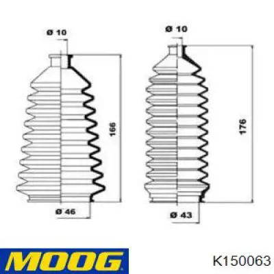 Bota De Direccion Izquierda (Cremallera) K150063 Moog