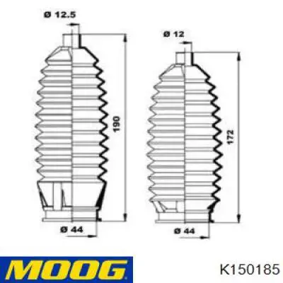 Bota De Direccion Derecha (Cremallera) K150185 Moog
