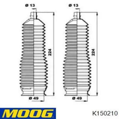 Fuelle, dirección K150210 Moog