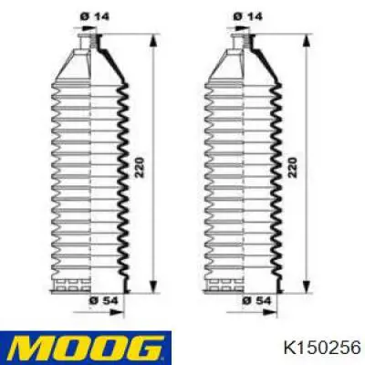 Fuelle, dirección K150256 Moog