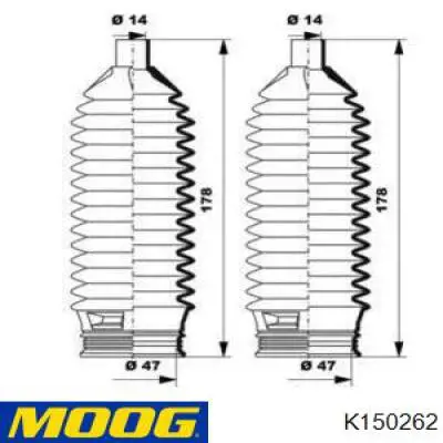 Fuelle, dirección K150262 Moog