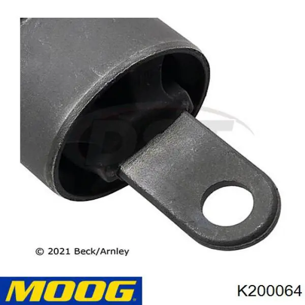 K200064 Moog Сайлентблоки продольных рычагов передней подвески