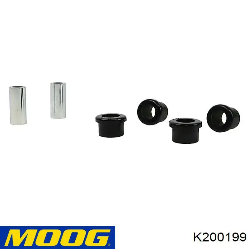 Купить K200199 Moog Сайлентблок нижний передней подвески