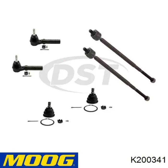 K200341 Moog Сайлентблок нижнего переднего рычага