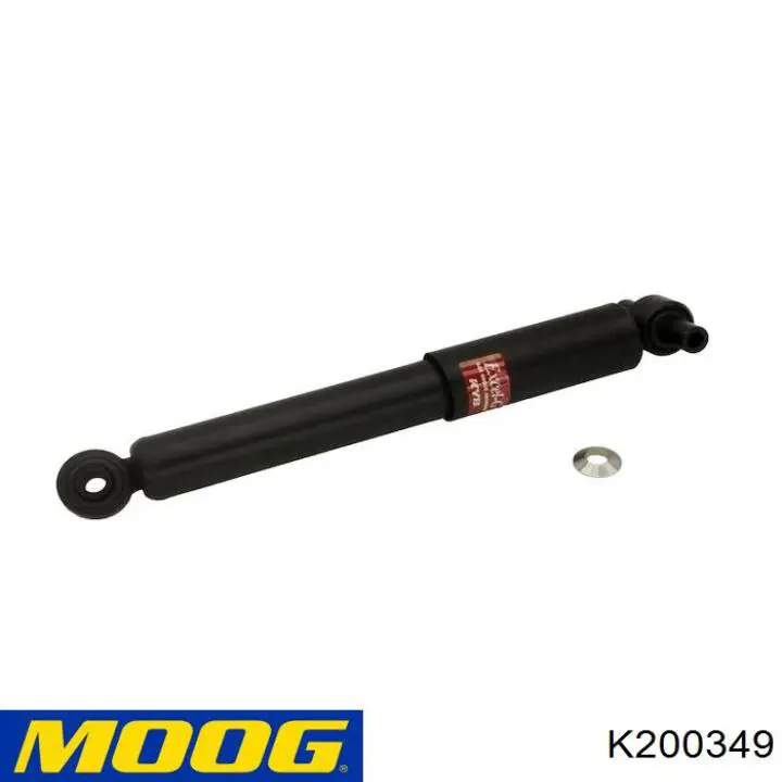 K200349 Moog Диск тормозной передний