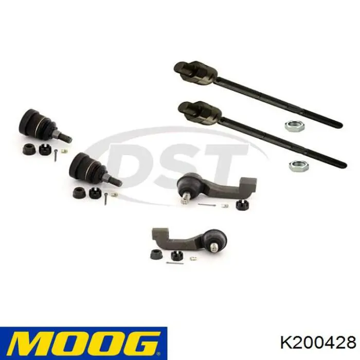 K200428 Moog bloco silencioso do braço oscilante superior traseiro